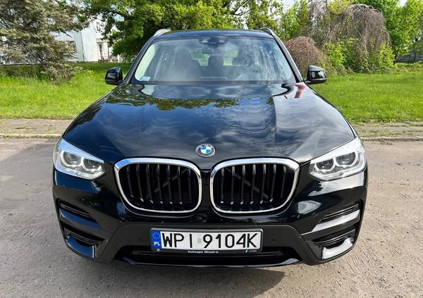 BMW X3 cena 139900 przebieg: 48000, rok produkcji 2020 z Nidzica małe 742